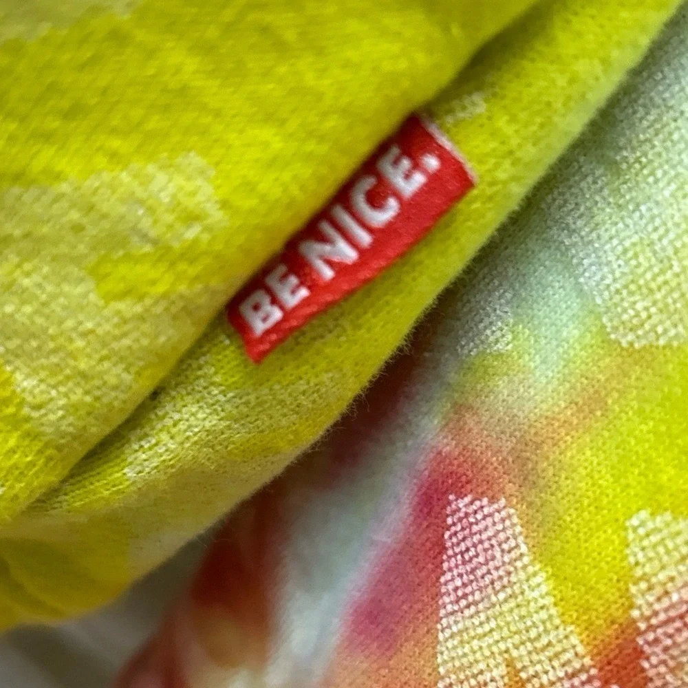 NiceKicks by Nike Tie-Dye‎ Hoodie with 'Nice' Print